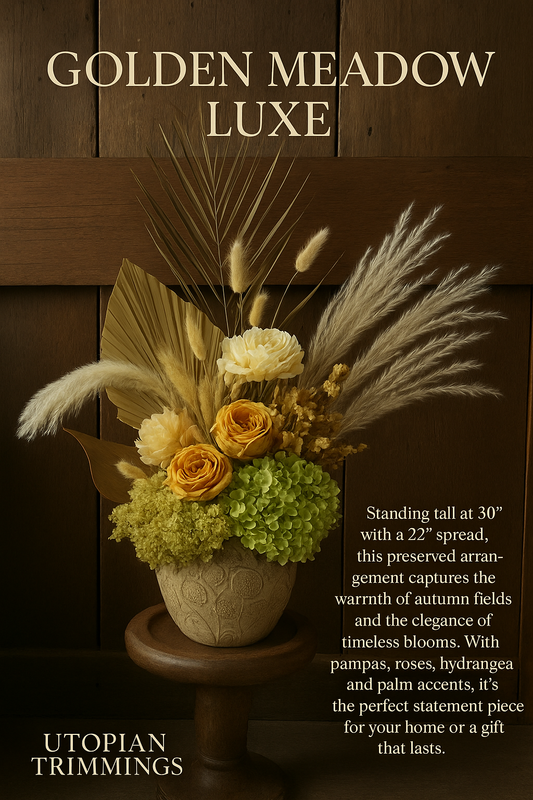 Golden Meadow Luxe| Botanical Arrangement