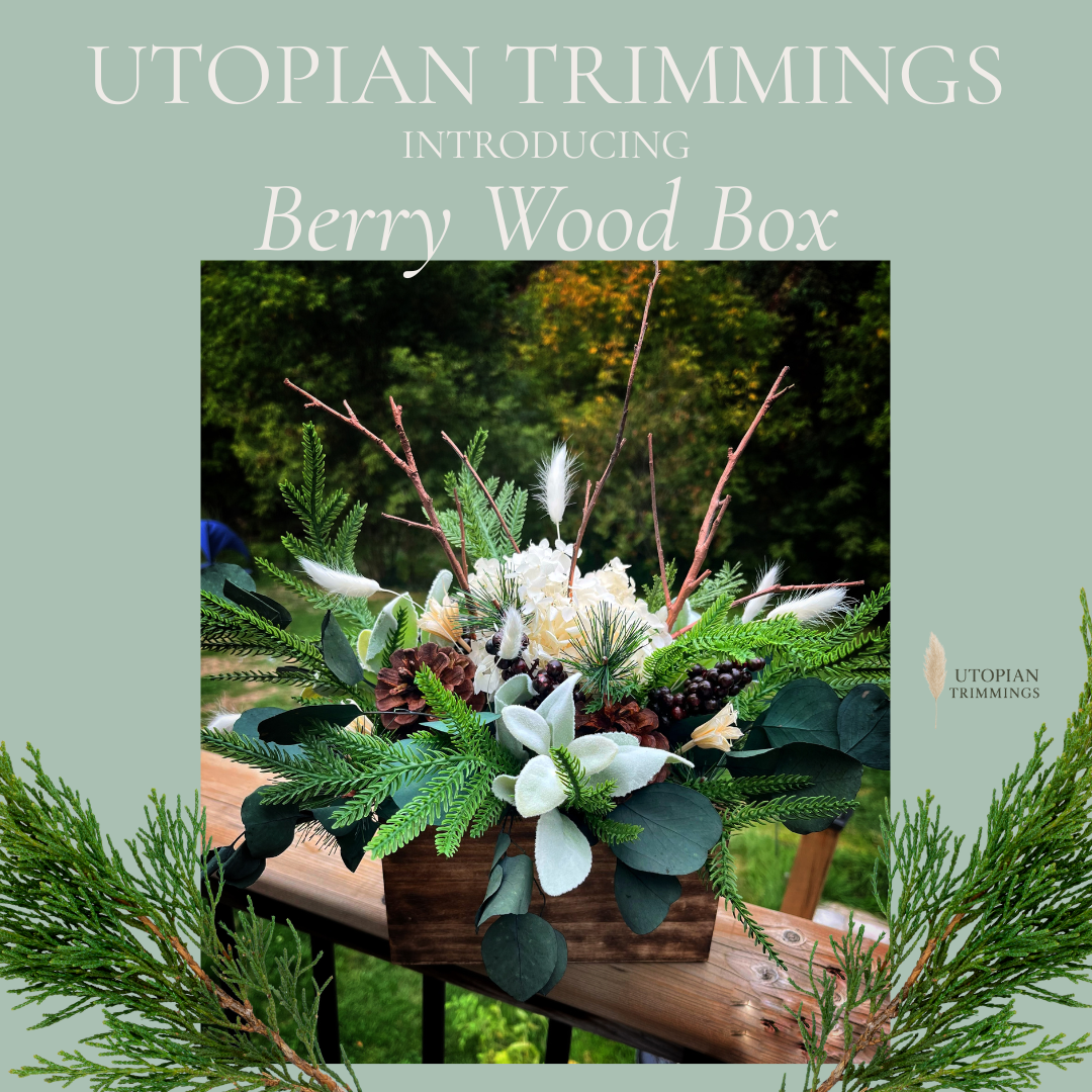 Winter Berry Hearth | Botanical Arrangement