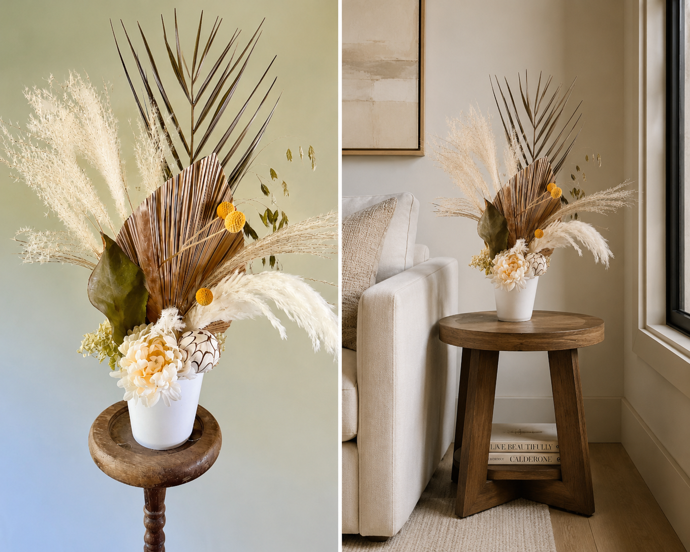 Golden Horizon Botanical Arrangement