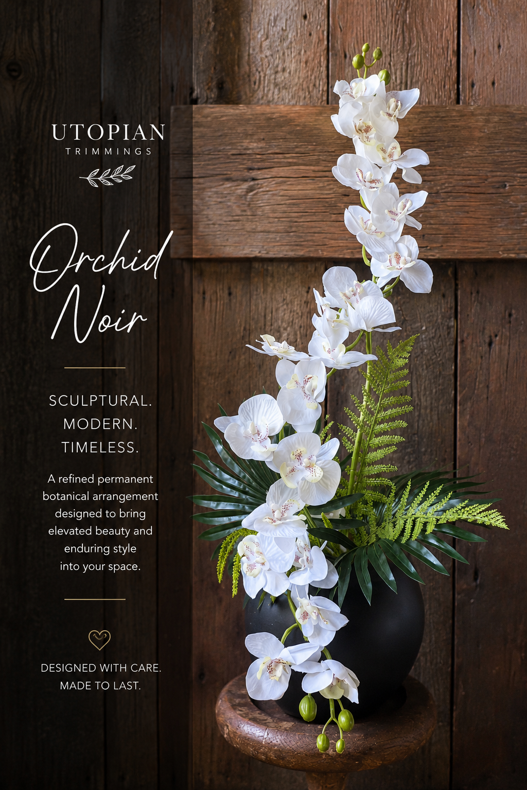 Orchid Noir| Permanent Botanicals