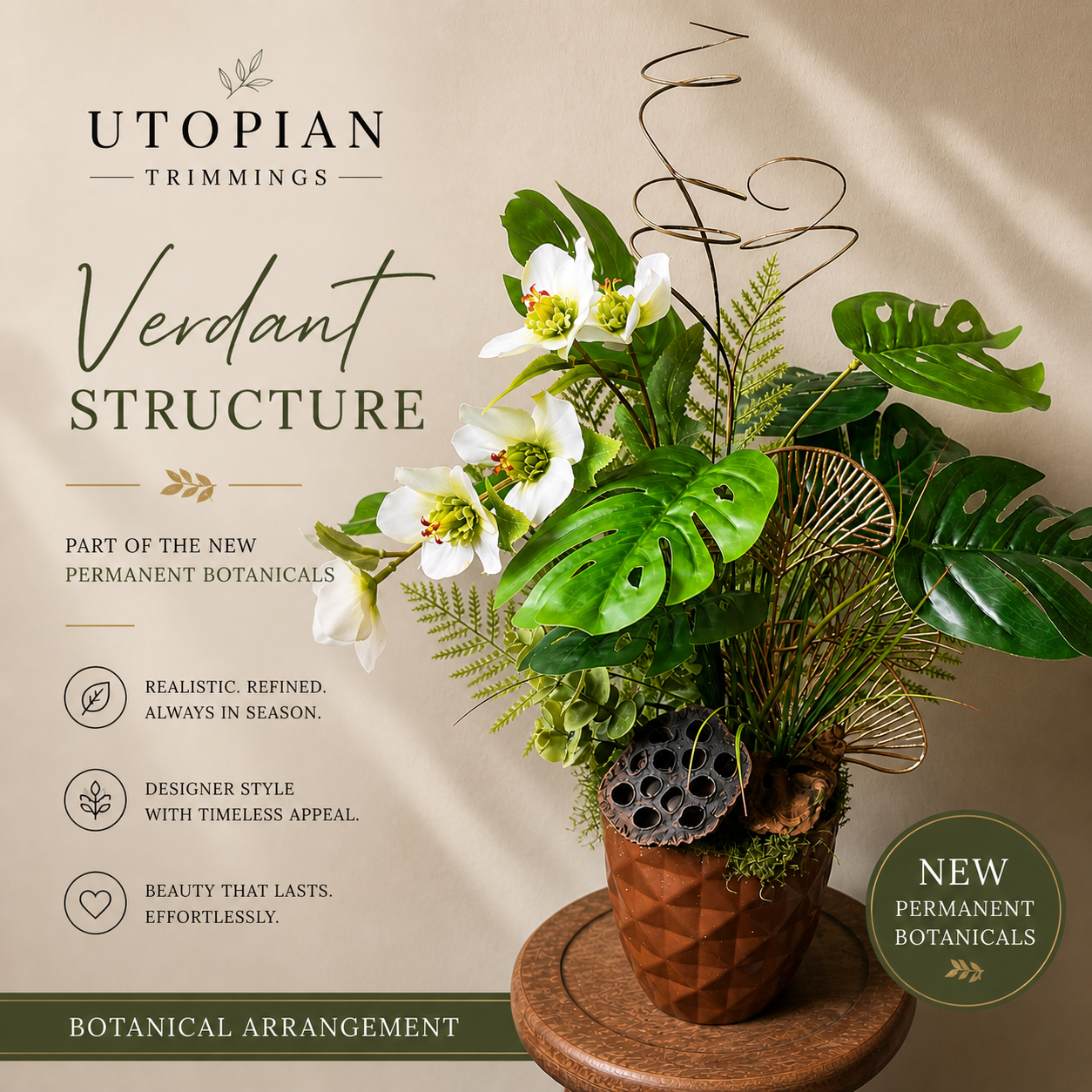 Verdant Structure |Permanent Botanicals