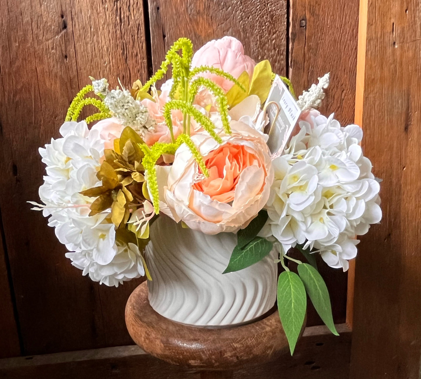 Ivory Blush Garden| Permanent Botanicals