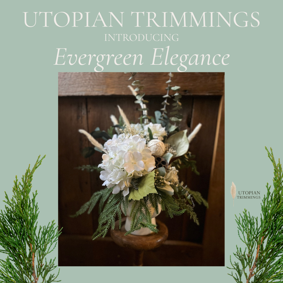 Evergreen Elegance Winter Botanical Arrangement