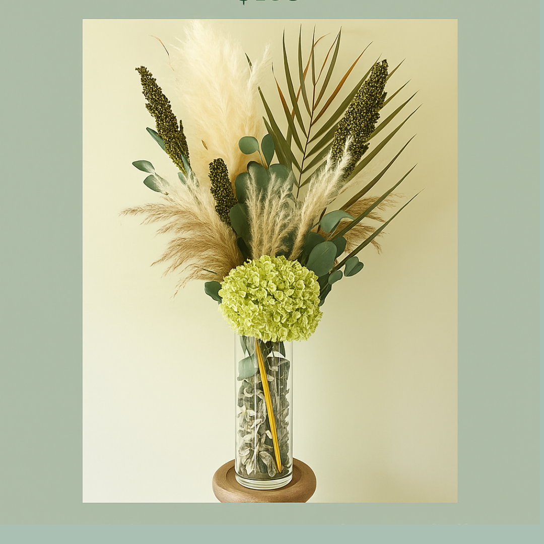 Green Elegance| Botanical Arrangement